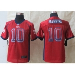 nike youth nfl jerseys New York Giants #10 Manning red[Elite drift fashion]