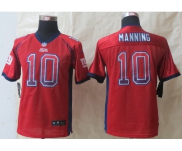 nike youth nfl jerseys New York Giants #10 Manning red[Elite drift fashion]