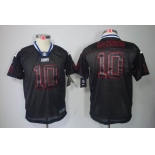 nike youth nfl jerseys new york giants #10 manning black[Elite lights out]