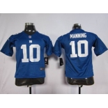 nike youth nfl jerseys new york giants #10 manning blue[nike]