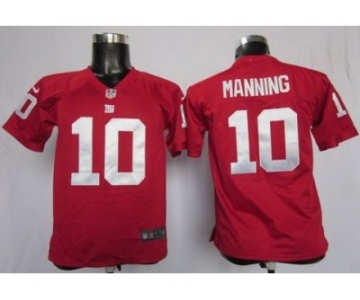 nike youth nfl jerseys new york giants #10 manning red[nike]