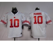 nike youth nfl jerseys new york giants #10 manning white[nike]