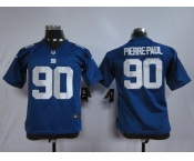 nike youth nfl jerseys new york giants #90 pierre.paul blue[nike]