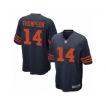 Men Nike Chicago Bears #14 Deonte Thompson Game Navy Blue Alternate NFL Jersey