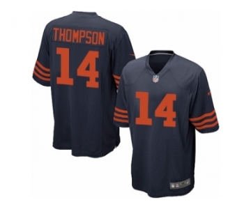 Men Nike Chicago Bears #14 Deonte Thompson Game Navy Blue Alternate NFL Jersey