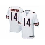 Men Nike Chicago Bears #14 Deonte Thompson Game White NFL Jersey