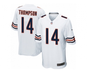 Men Nike Chicago Bears #14 Deonte Thompson Game White NFL Jersey