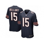 Men Nike Chicago Bears #15 Josh Bellamy Game Navy Blue Team Color NFL Jersey