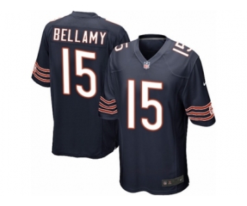 Men Nike Chicago Bears #15 Josh Bellamy Game Navy Blue Team Color NFL Jersey