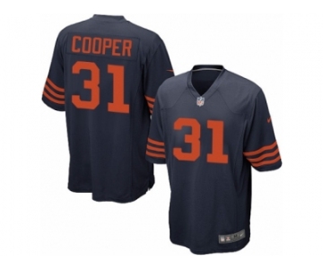 Men Nike Chicago Bears #31 Marcus Cooper Game Navy Blue Alternate NFL Jersey