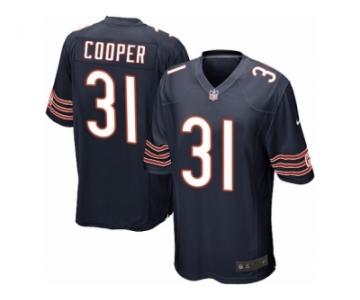 Men Nike Chicago Bears #31 Marcus Cooper Game Navy Blue Team Color NFL Jersey