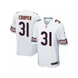 Men Nike Chicago Bears #31 Marcus Cooper Game White NFL Jersey