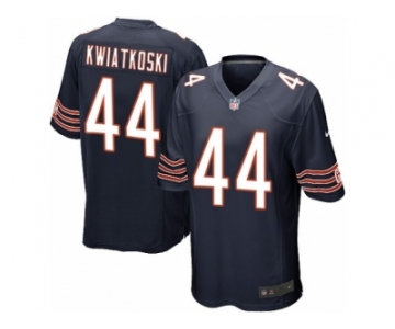 Men Nike Chicago Bears #44 Nick Kwiatkoski Game Navy Blue Team Color NFL Jersey