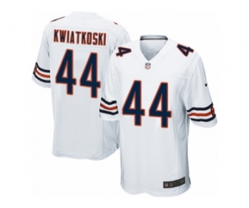 Men Nike Chicago Bears #44 Nick Kwiatkoski Game White NFL Jersey