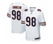 Men Nike Chicago Bears #98 Mitch Unrein Game White NFL Jersey