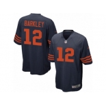 Men's Nike Chicago Bears #12 Matt Barkley Game Navy Blue 1940s Throwback Alternate NFL Jersey