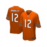 Men's Nike Chicago Bears #12 Matt Barkley Game Orange Alternate NFL Jersey