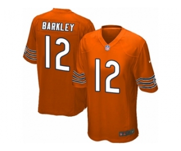 Men's Nike Chicago Bears #12 Matt Barkley Game Orange Alternate NFL Jersey