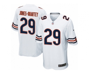 Men's Nike Chicago Bears #29 Harold Jones-Quartey Game White NFL Jersey