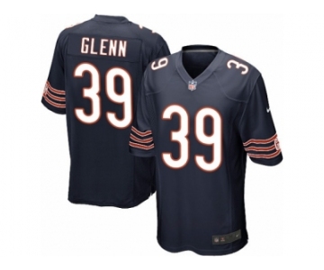 Men's Nike Chicago Bears #39 Jacoby Glenn Game Navy Blue Team Color NFL Jersey