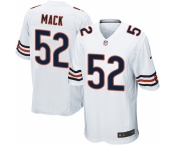 Men's Nike Chicago Bears #52 Khalil Mack Game White NFL Jersey