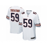 Men's Nike Chicago Bears #59 Danny Trevathan Game White NFL Jersey