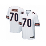 Men's Nike Chicago Bears #70 Bobby Massie Game White NFL Jersey