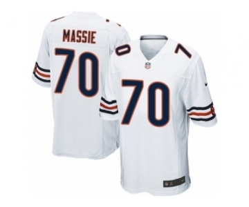 Men's Nike Chicago Bears #70 Bobby Massie Game White NFL Jersey