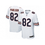 Men's Nike Chicago Bears #82 Logan Paulsen Game White NFL Jersey