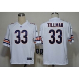 NIKE NFL Jerseys Chicago Bears #33 Tillman White [Game]