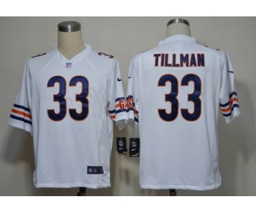 NIKE NFL Jerseys Chicago Bears #33 Tillman White [Game]