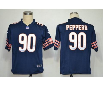 NIKE NFL Jerseys Chicago Bears 90 Julius Peppers Blue (Game)