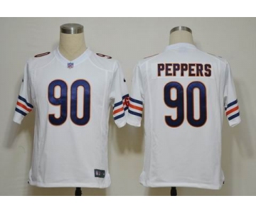 NIKE NFL Jerseys Chicago Bears 90 Julius Peppers white (Game)