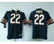 nike nfl jerseys chicago bears #22 matt forte blue[game]