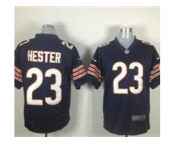 nike nfl jerseys chicago bears #23 hester blue[game]