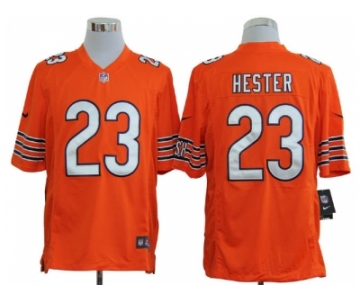 nike nfl jerseys chicago bears #23 hester orange[game]