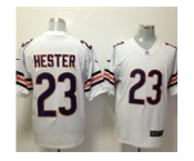 nike nfl jerseys chicago bears #23 hester white[game]