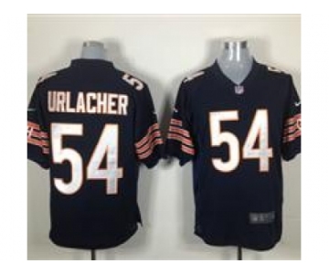 nike nfl jerseys chicago bears #54 urlacher blue[game]