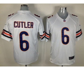 nike nfl jerseys chicago bears #6 cutler white[game]