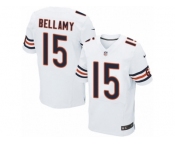 Men Nike Chicago Bears #15 Josh Bellamy Elite White NFL Jersey