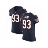 Men Nike Chicago Bears #93 Sam Acho Navy Blue Team Color Vapor Untouchable Elite Player NFL Jersey