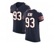 Men Nike Chicago Bears #93 Sam Acho Navy Blue Team Color Vapor Untouchable Elite Player NFL Jersey