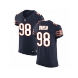 Men Nike Chicago Bears #98 Mitch Unrein Navy Blue Team Color Vapor Untouchable Elite Player NFL Jersey