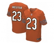 Men's Nike Chicago Bears #23 Devin Hester Elite Orange Alternate NFL Jersey