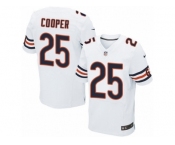 Men's Nike Chicago Bears #25 Marcus Cooper Elite White NFL Jersey