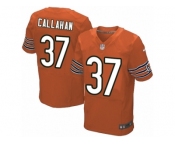 Men's Nike Chicago Bears #37 Bryce Callahan Elite Orange Alternate NFL Jersey