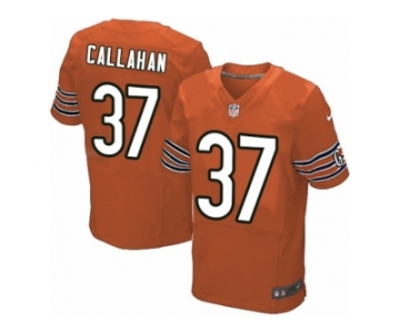 Men's Nike Chicago Bears #37 Bryce Callahan Elite Orange Alternate NFL Jersey