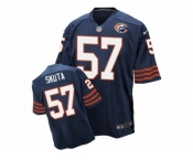 Men's Nike Chicago Bears #57 Dan Skuta Elite Navy Blue Throwback NFL Jersey