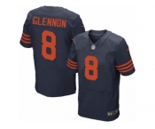 Men's Nike Chicago Bears #8 Mike Glennon Elite Navy Blue 1940s Throwback Alternate NFL Jersey