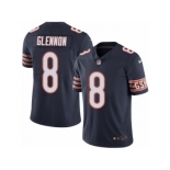 Men's Nike Chicago Bears #8 Mike Glennon Elite Navy Blue Rush NFL Jersey